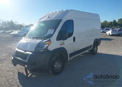 2019 Ram Promaster 1500 High Roof 136 Wb z USA, uszkodzony, nr VIN 3C6TRVBGXKE547420